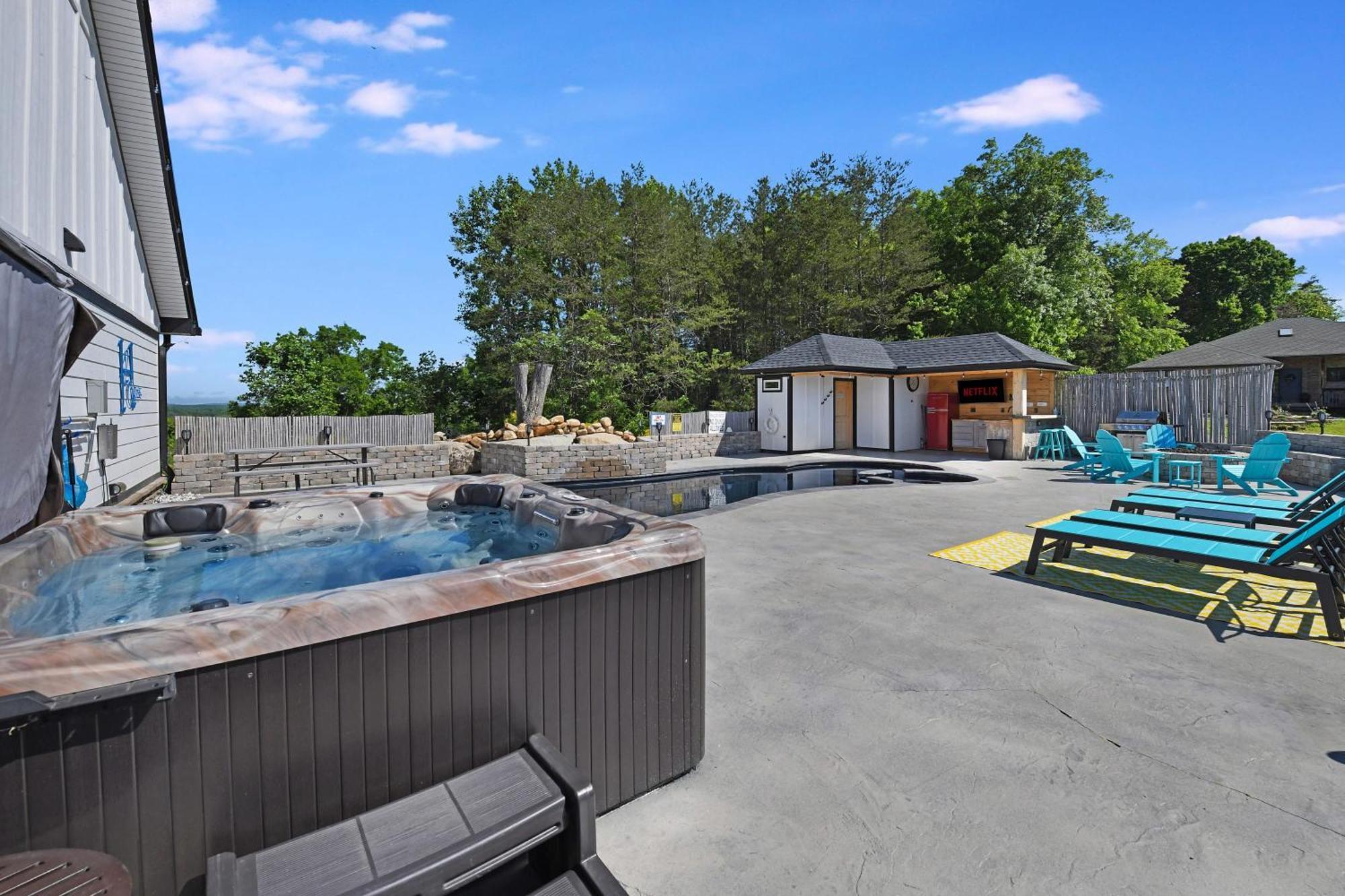H2Oasis Incredible Pool Retreat With Mountains Views! Villa Sevierville Bagian luar foto