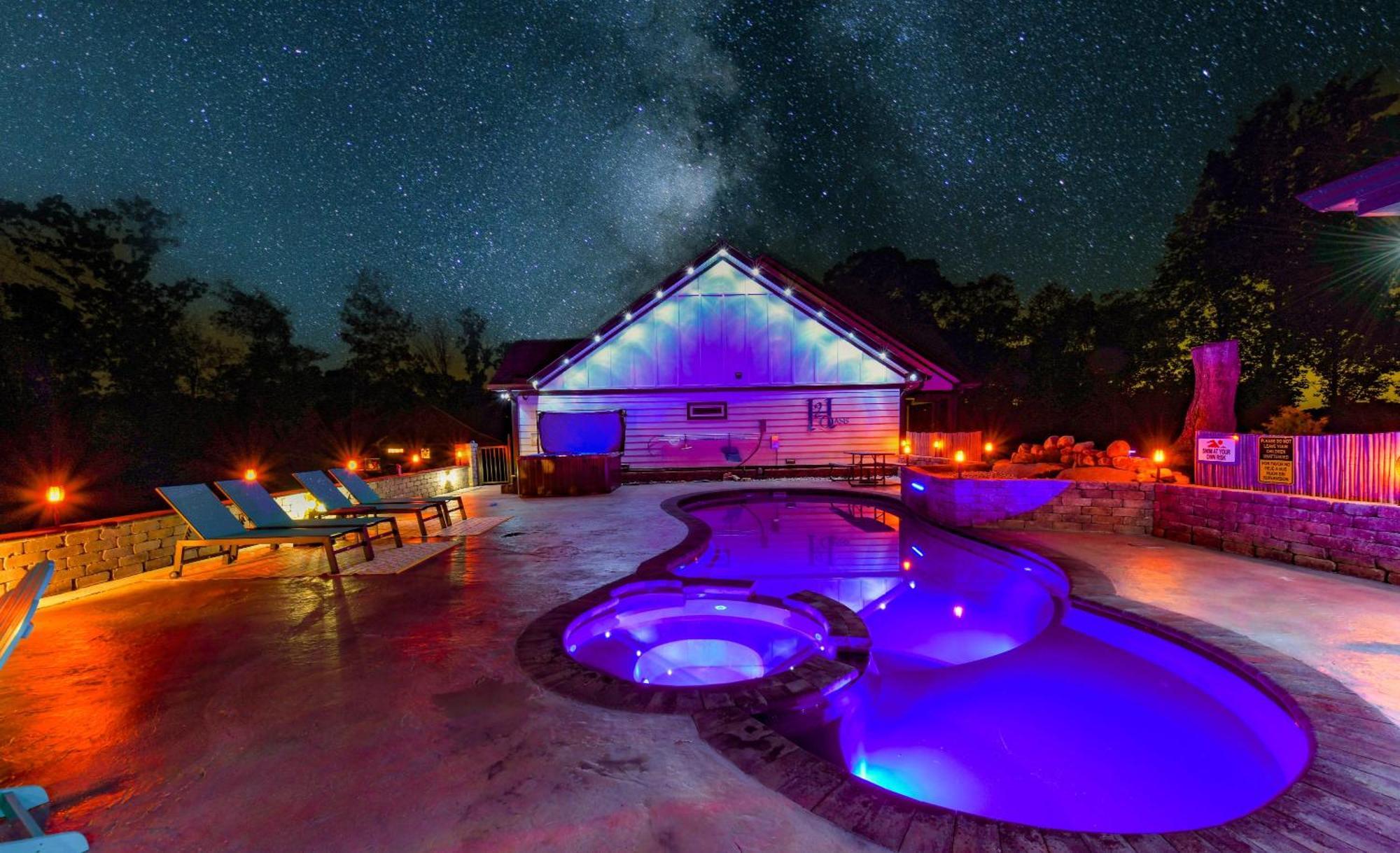 H2Oasis Incredible Pool Retreat With Mountains Views! Villa Sevierville Bagian luar foto